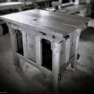 The Sweetgrass Joinery Company, Geauga County, Ohio : Altar of Repose, St. Mary Parish Rectory Chapel