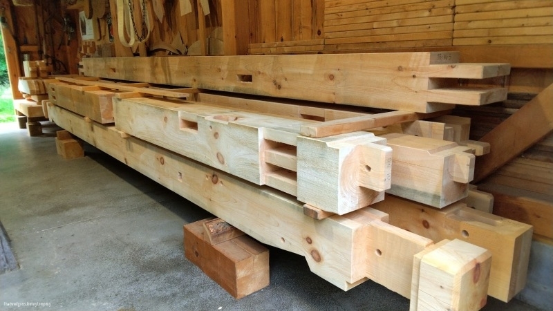 Aspen Hills Barn Pavilion/The Sweetgrass Joinery Company