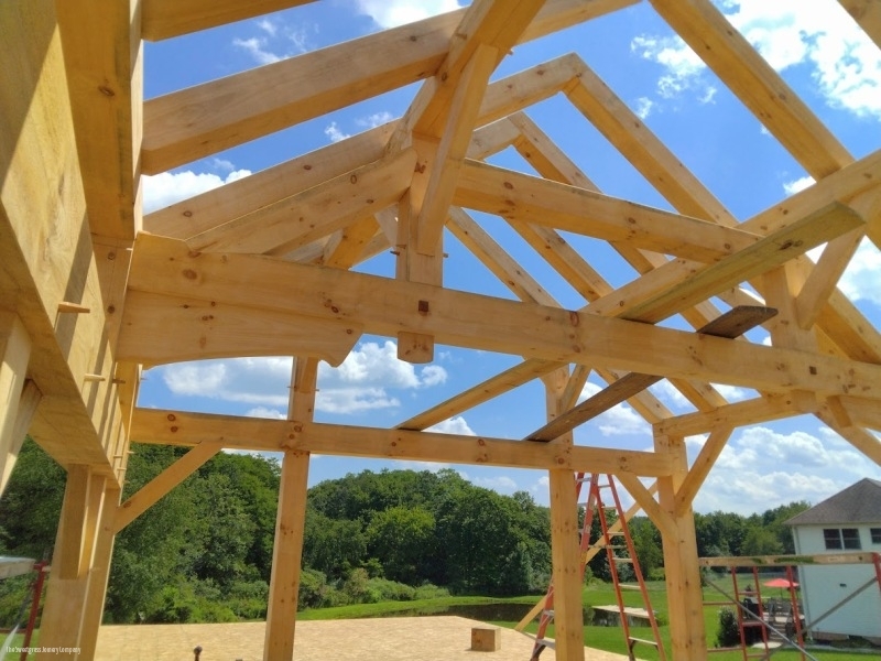 Aspen Hills Barn Pavilion/The Sweetgrass Joinery Company