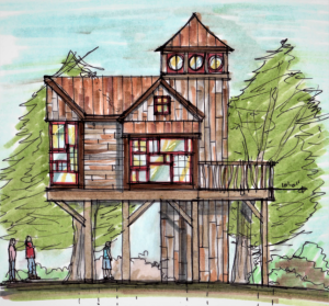 The Sweetgrass Joinery Co., Ltd., Geauga County, Ohio   Firefly-Tree-House