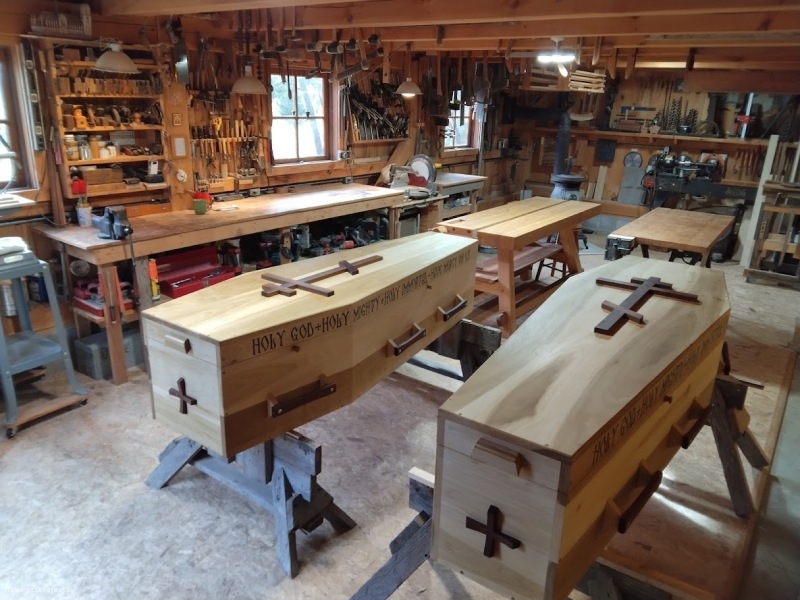 Eastern Orthodox Coffins/The Sweetgrass Joinery Company