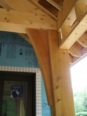 Porch Trusses/The Sweetgrass Joinery Co.