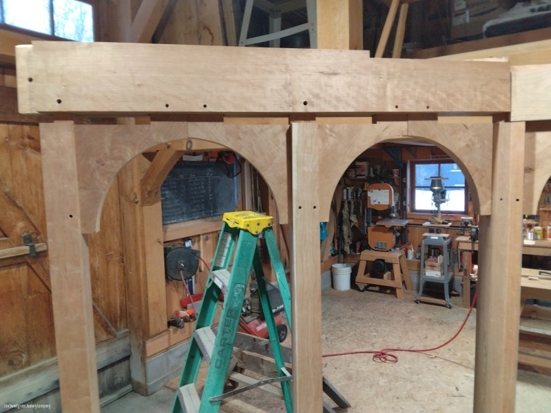 The Sweetgrass Joinery Company, Geauga County, Ohio     Orthodox Christian Iconostasis