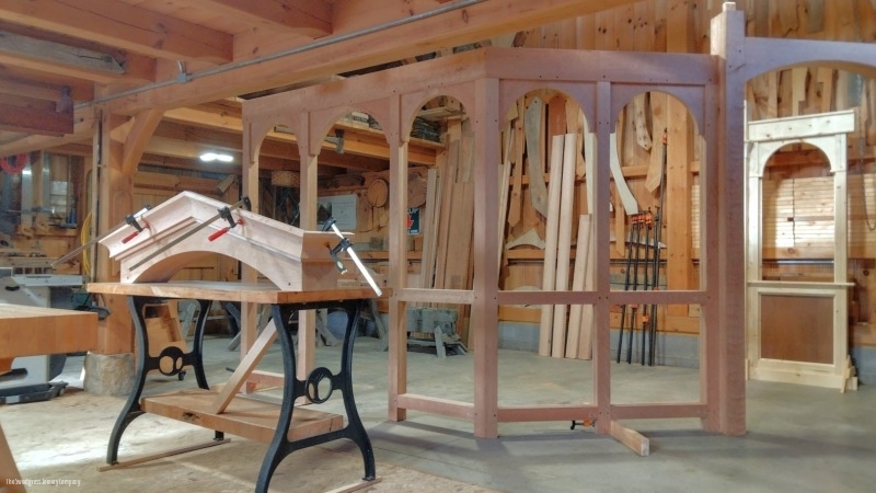 The Sweetgrass Joinery Company, Geauga County, Ohio     Orthodox Christian Iconostasis