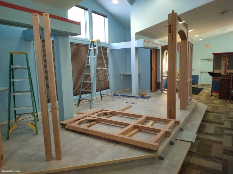 The Sweetgrass Joinery Company, Geauga County, Ohio     Orthodox Christian Iconostasis