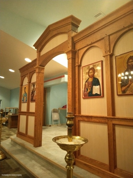 The Sweetgrass Joinery Company, Geauga County, Ohio     Orthodox Christian Iconostasis