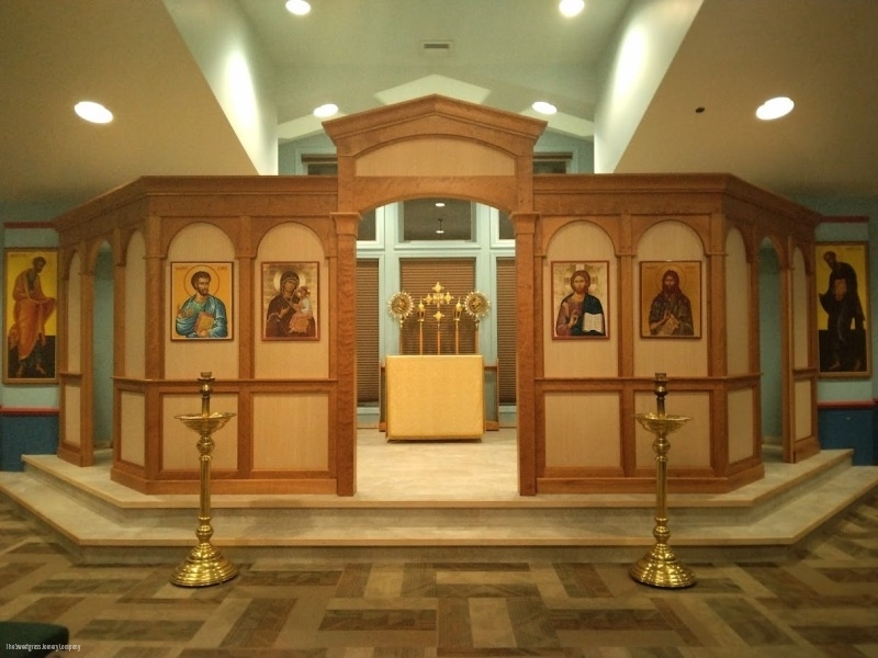 The Sweetgrass Joinery Company, Geauga County, Ohio     Orthodox Christian Iconostasis