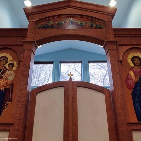 Eastern Orthodox Iconostasis / The Sweetgrass Joinery Company