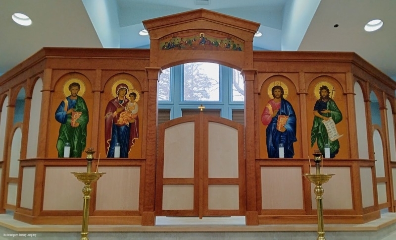 Eastern Orthodox Iconostasis / The Sweetgrass Joinery Company