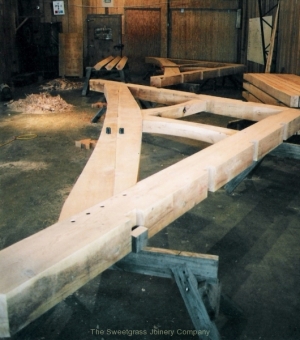 Sugarbush Lodge Trusses/The Sweetgrass Joinery Co.