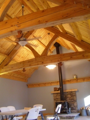 Sugarbush Lodge Trusses/The Sweetgrass Joinery C