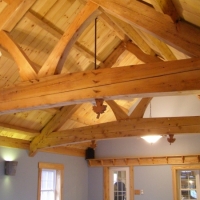 Sugarbush Lodge Trusses/The Sweetgrass Joinery C