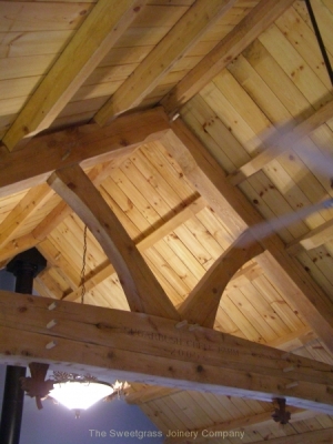 Sugarbush Lodge Trusses/The Sweetgrass Joinery C