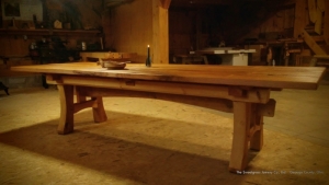 Woodwork/The Sweetgrass Joinery Co. - dining table in pin oak and mixed softwoods